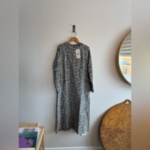NWT Zara knit medium midi length dress….